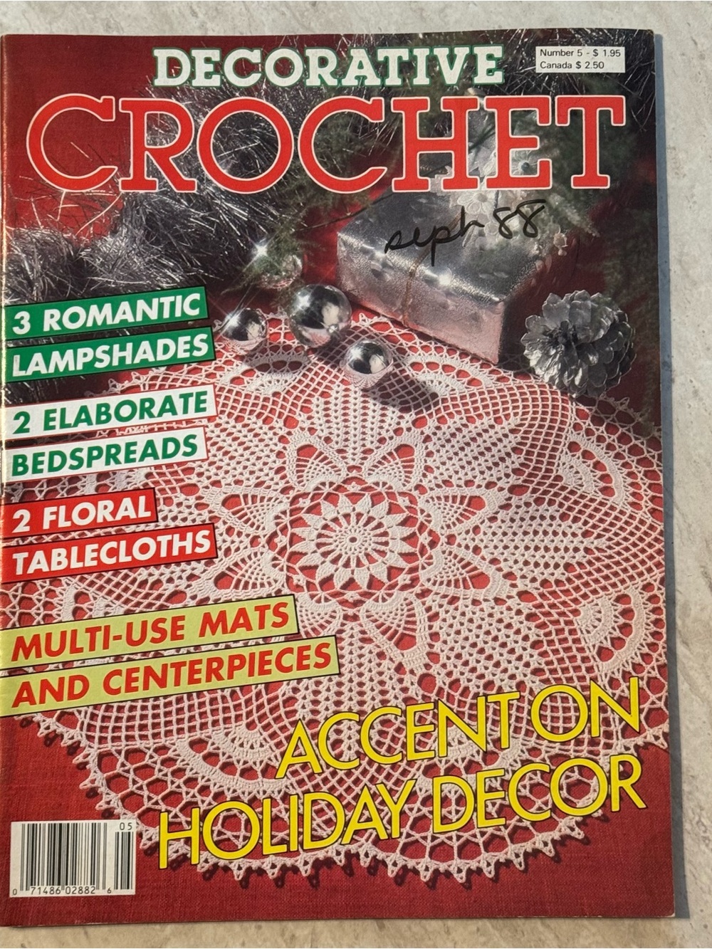 Decorative Crochet Magazine Vintage Christmas Crochet Patterns